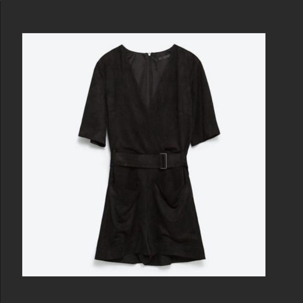 Zara Trafaluc Black Romper - Picture 5 of 12